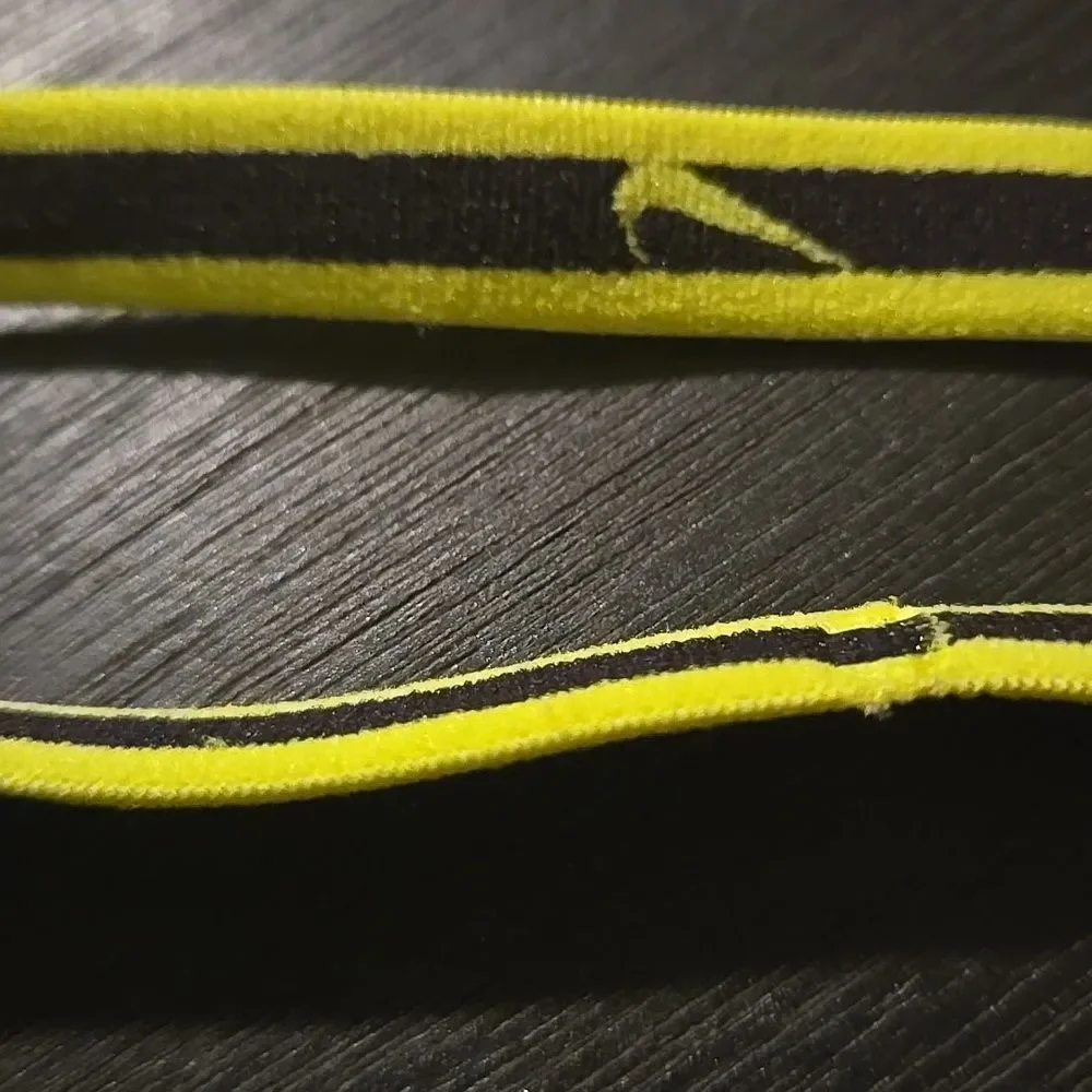 Nike Yellow headband hair accessory youth adult white hair band accessories Slim
